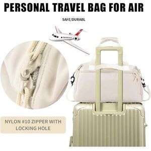 Small Weekender Duffle Travel Bag